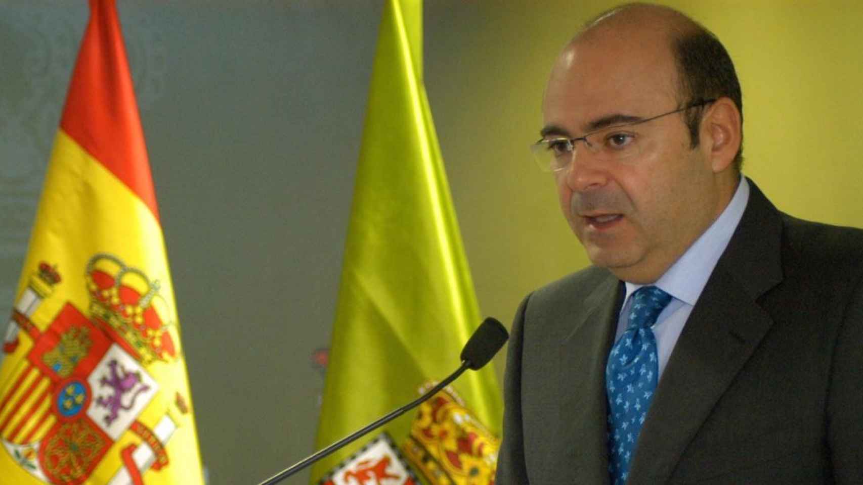 Sebastián Pérez en su etapa de presidente de la Diputación de Granada.