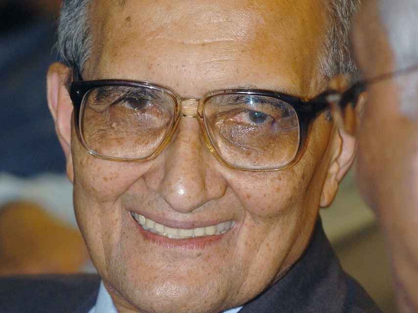 El economista indio Amartya Sen,premio Princesa Asturias de Ciencias Sociales