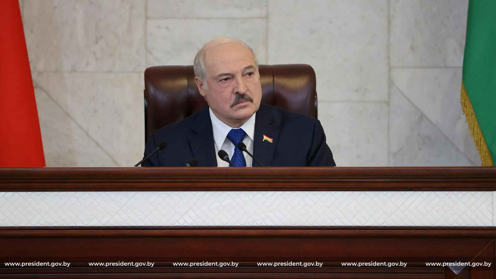 El presidente bielorruso, Aleksandr Lukashenko.