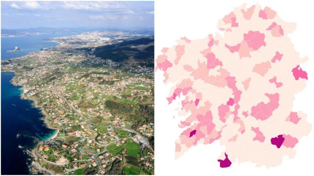 Covid: Los municipios más afectados de Galicia en contagios e incidencia