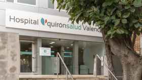 Fachada del hospital Quirónsalud Valencia.