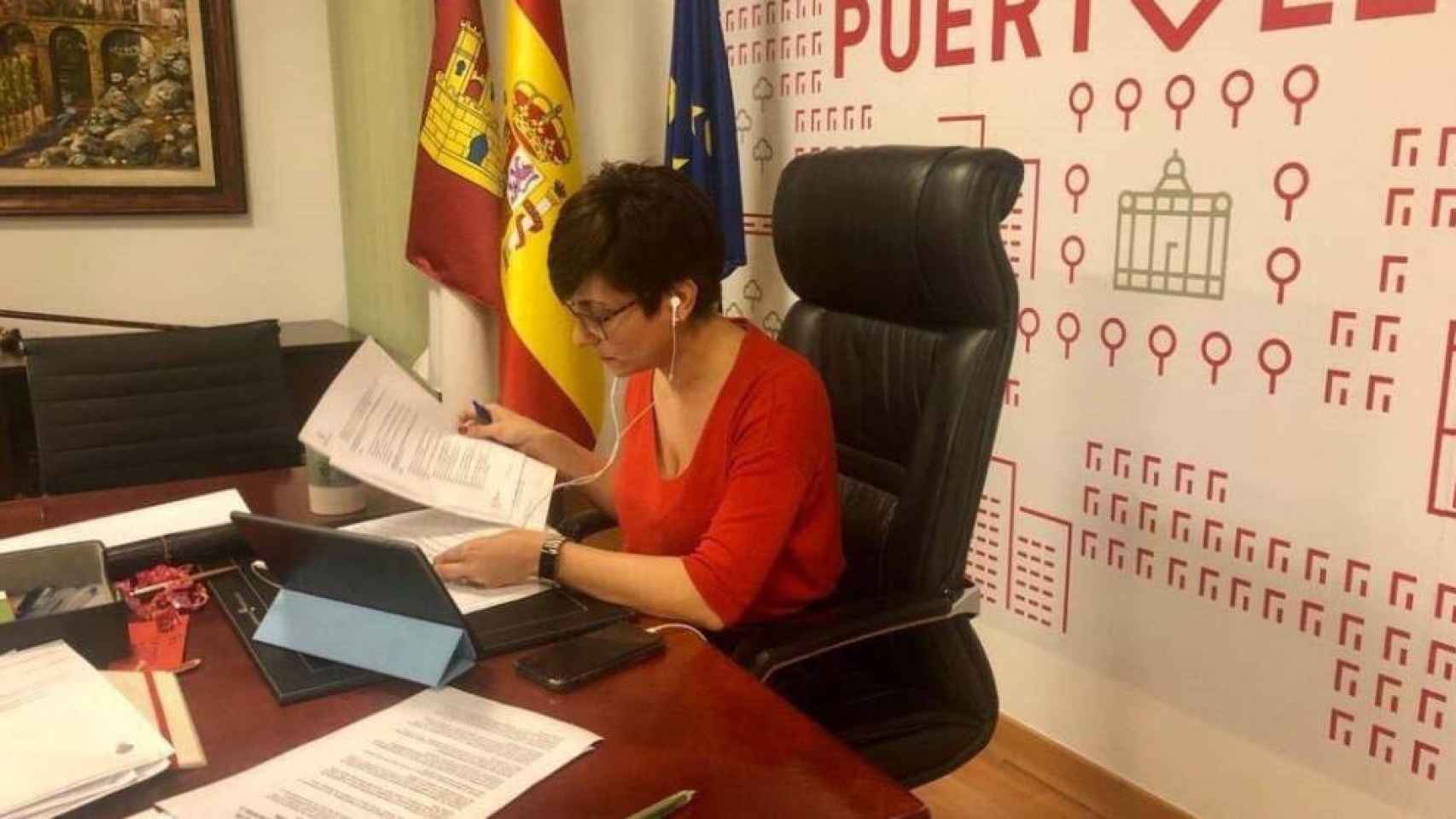 Isabel Rodríguez, alcaldesa de Puertollano, en una imagen de archivo