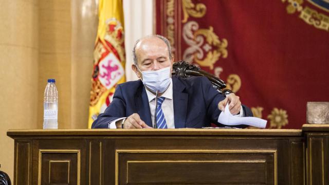 El ministro de Justicia, Juan Carlos Campo, comparece en el Senado ante la Comisión de Justicia este jueves. EP