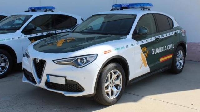 El Alfa Romeo Stelvio de la Guardia Civil.