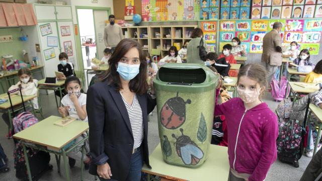 Los parques infantiles de A Coruña tendrán papeleras diseñadas por alumnos de la ciudad