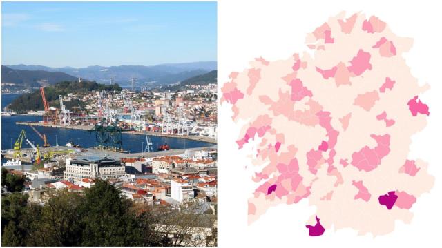 Covid: Los pueblos y ciudades más afectados de Galicia