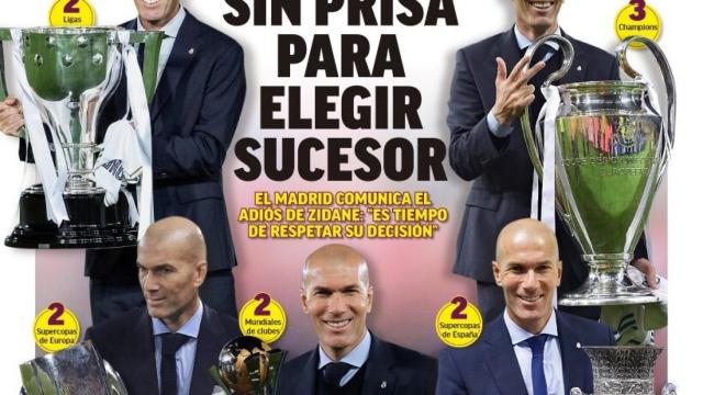 La portada del diario MARCA (28/05/2021)