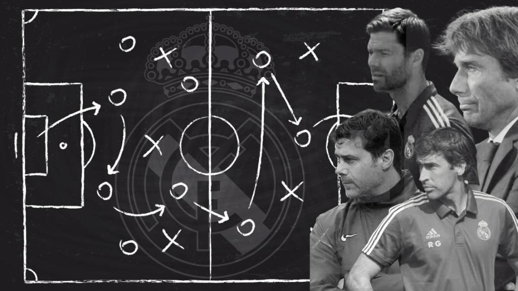 Así jugaría el Real Madrid con Pochettino, Conte, Raúl o Xabi Alonso