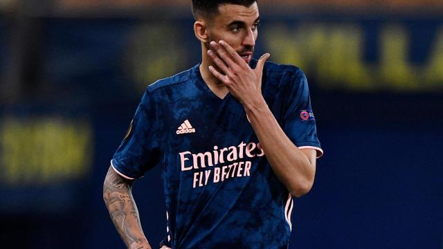 Dani Ceballos, con el Arsenal