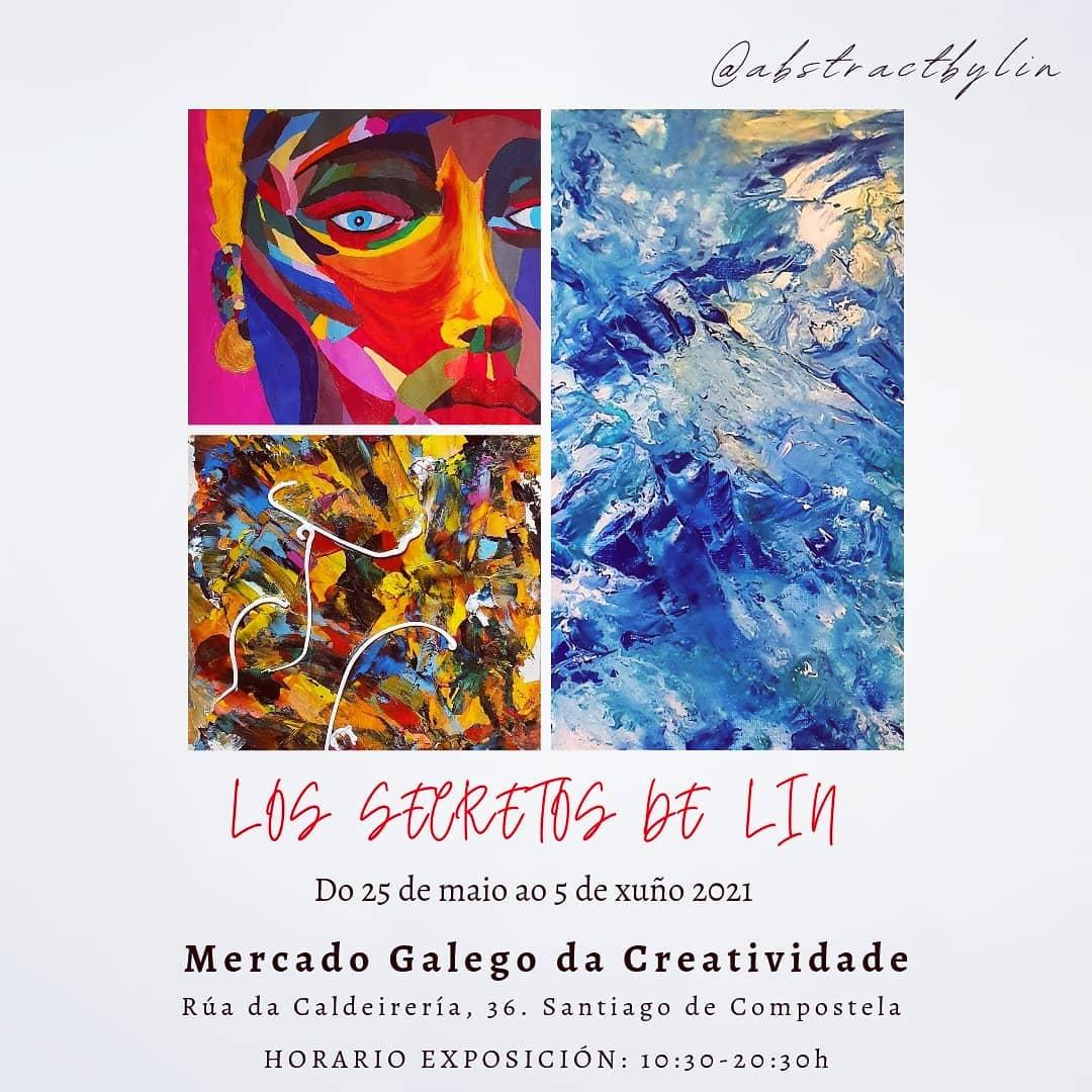 Cartel de la exposición Los secretos de Lin (Cedida).