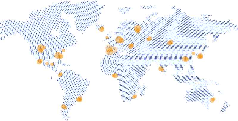 Presencia de EcoMT y su sistema OTEA en el mundo.