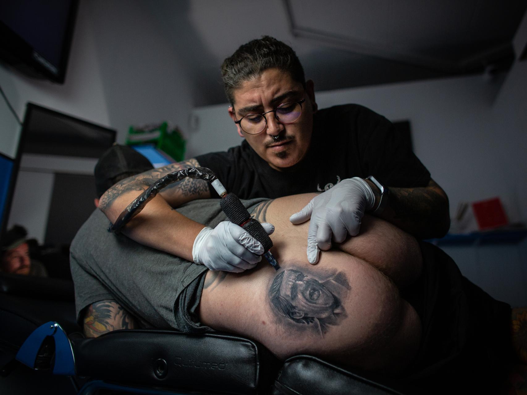 Leopoldo lleva tatuado al 