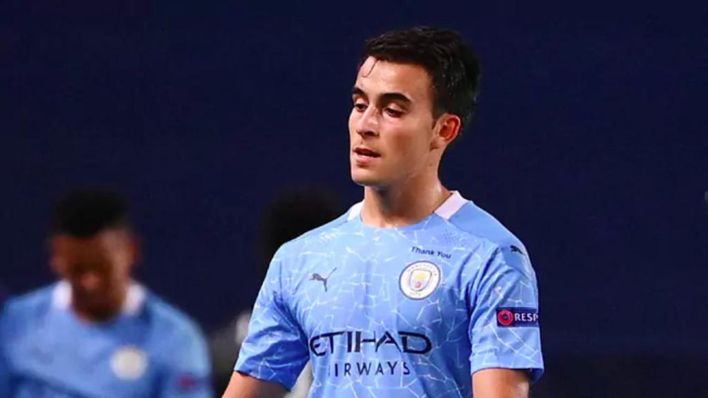 Eric García, con el Manchester City