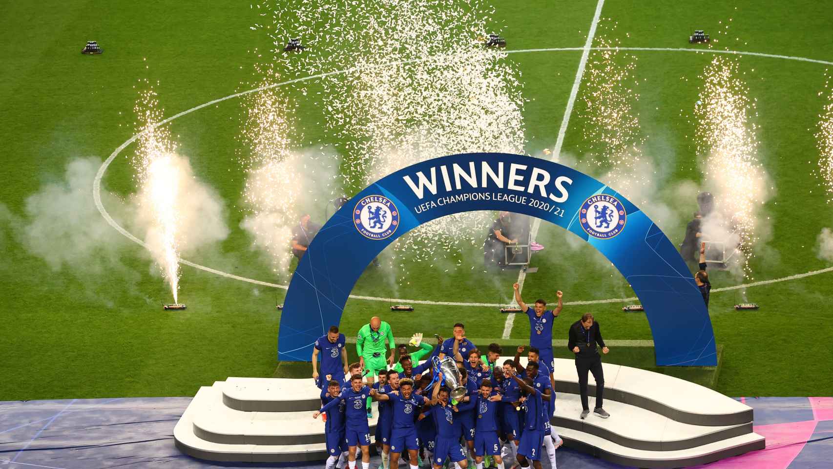 El Chelsea levanta el título de campeón de la Champions