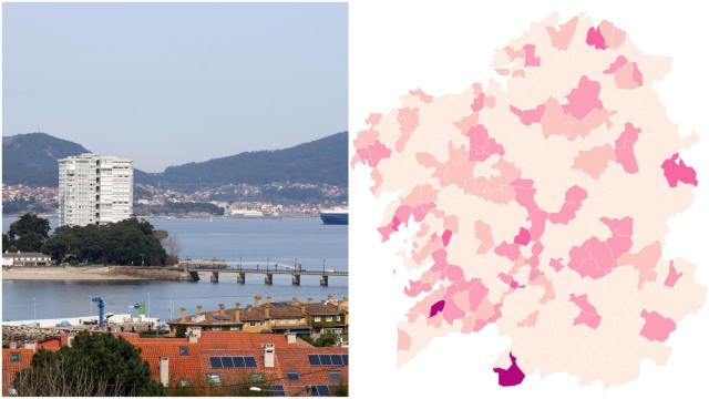 Covid: Los pueblos y ciudades más afectados de Galicia