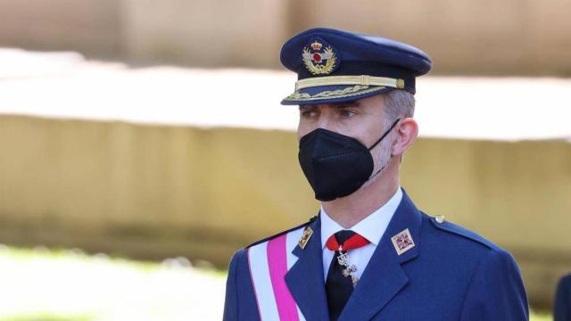 El Rey Felipe durante el acto central del Día de las Fuerzas Armadas 2021, este sábado en Madrid (Foto: EP)