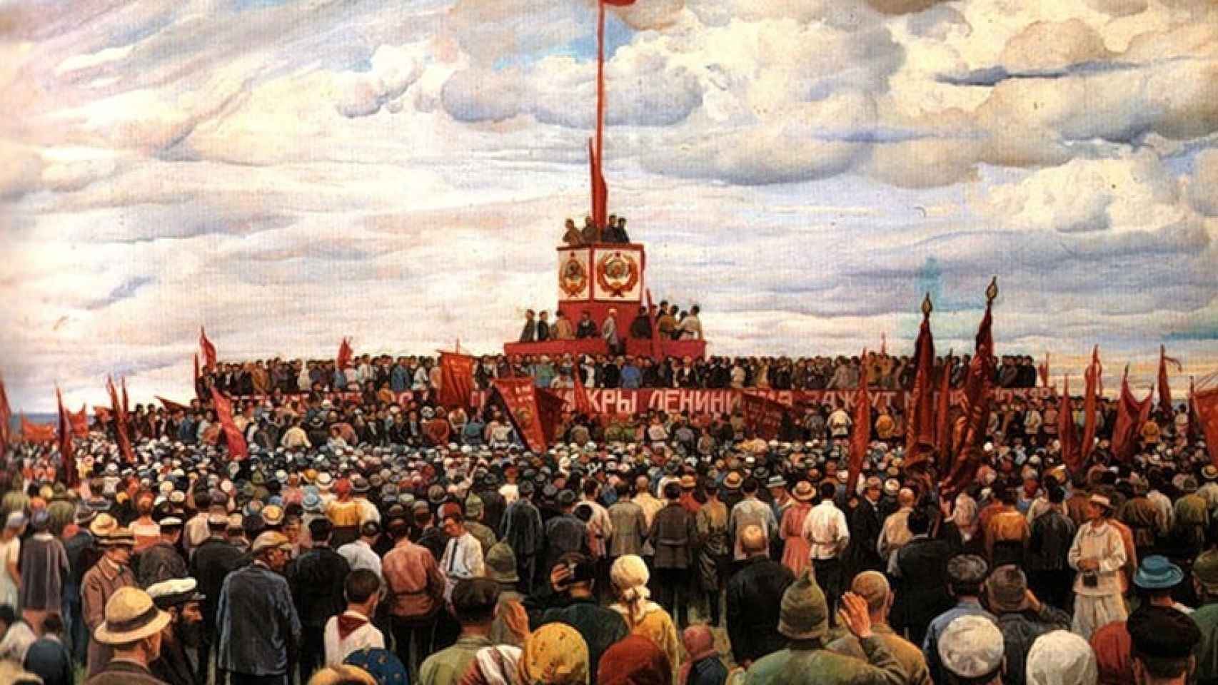 Día de la Constitución, de Isaak Brodski. 1930.