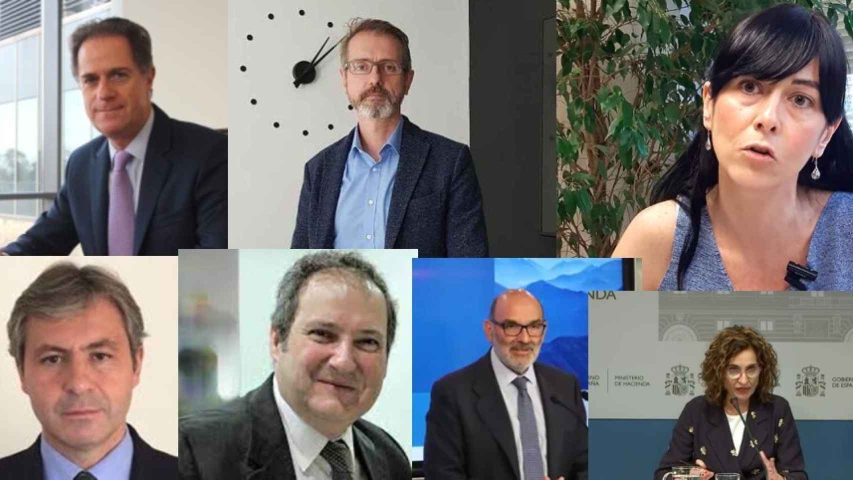 J. M. Orihuela, Marc Murtra, Belén Gualda, Jaime Argüelles, Jordi Hereu, F. Abril-Martorell y M. J. Montero.