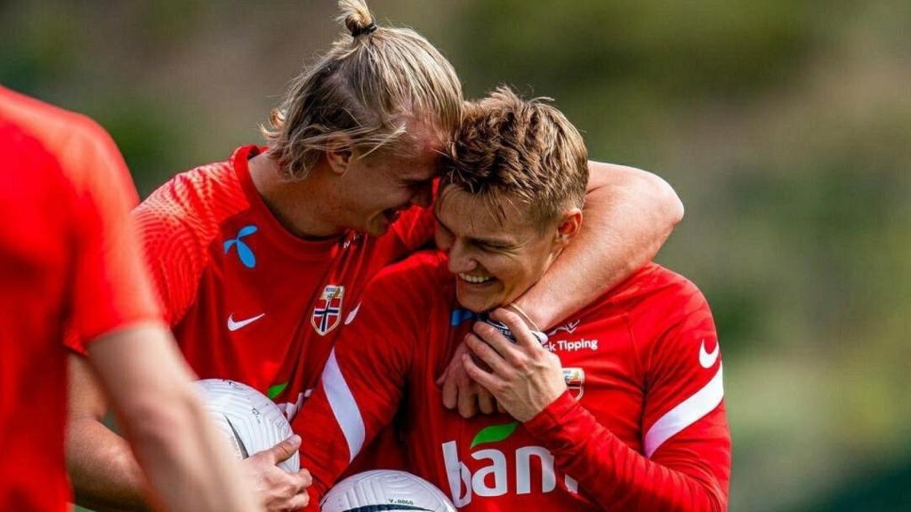 Odegaard y Haaland, complicidad máxima en Noruega