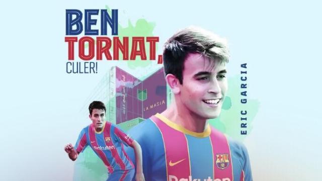 Eric García, nuevo jugador del Barça