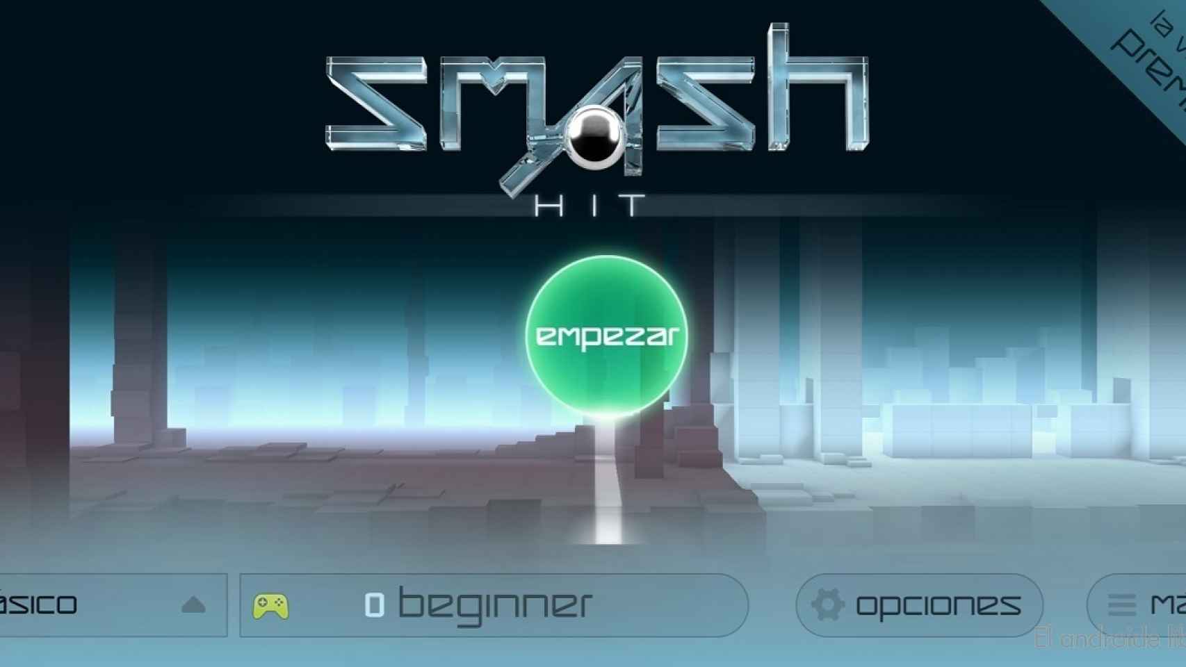 Smash Hit inicio