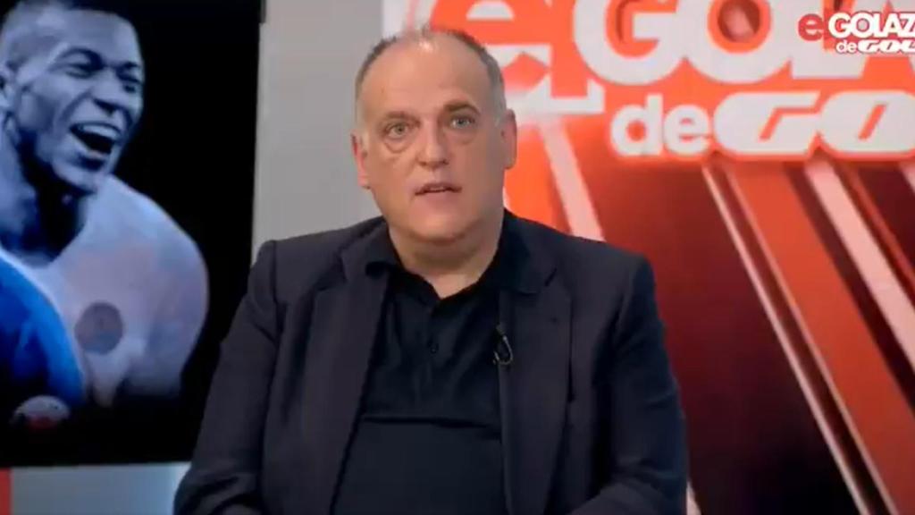 Javier Tebas, en El Golazo de Gol