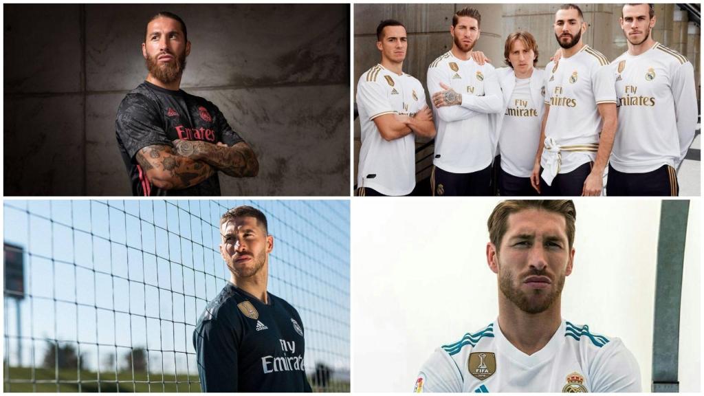 Sergio Ramos, en las presentaciones de otras temporadas