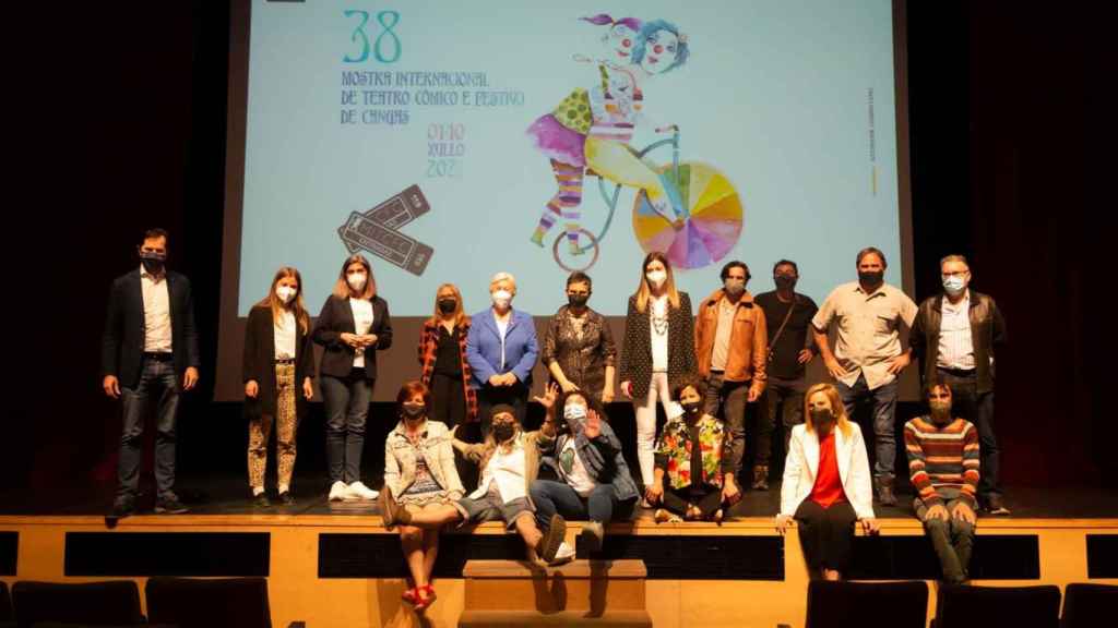 Presentación de la 38ª edición de la Mostra Internacional de Teatro Cómico e Festivo de Cangas do Morrazo.