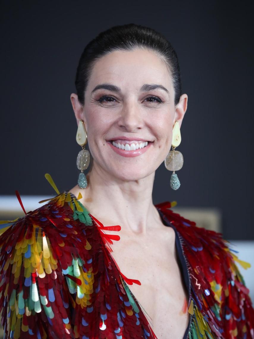 Raquel Sánchez Silva, durante la presentación de 'Maestros de la costura'.