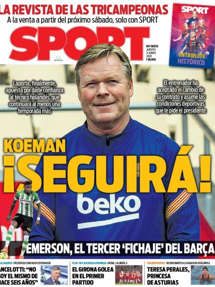 Portada SPORT