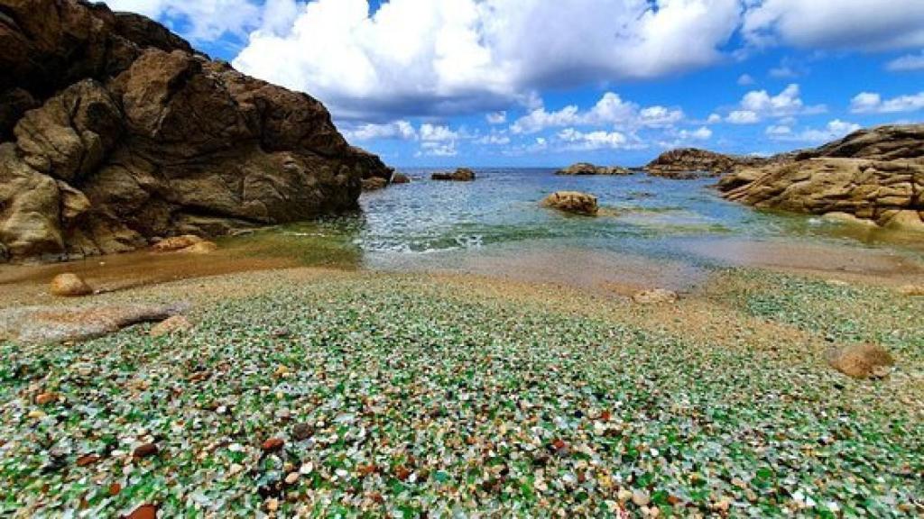 Laxe y la Playa de los Cristales