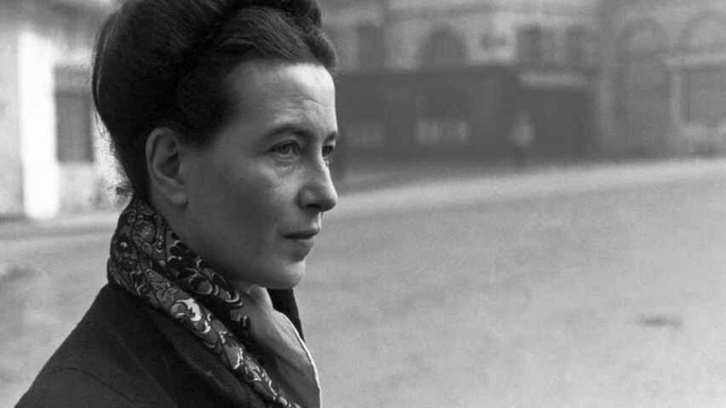 Simone de Beauvoir.