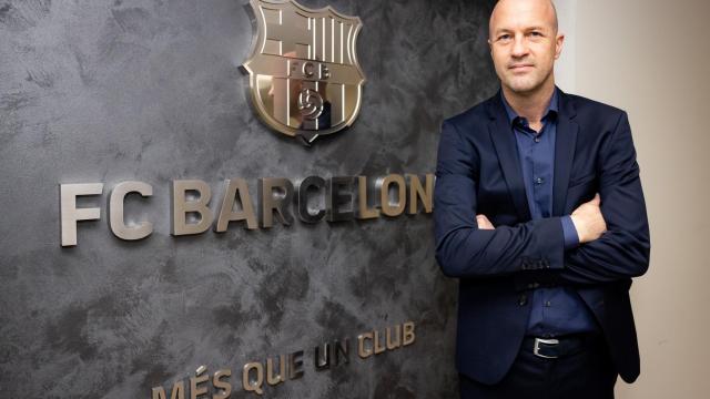 Jordi Cruyff, en las oficinas del FC Barcelona