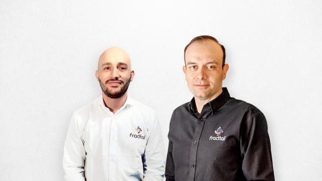 Los fundadores de la startup Fracttal, Alejandro Pérez y Christian Struve.