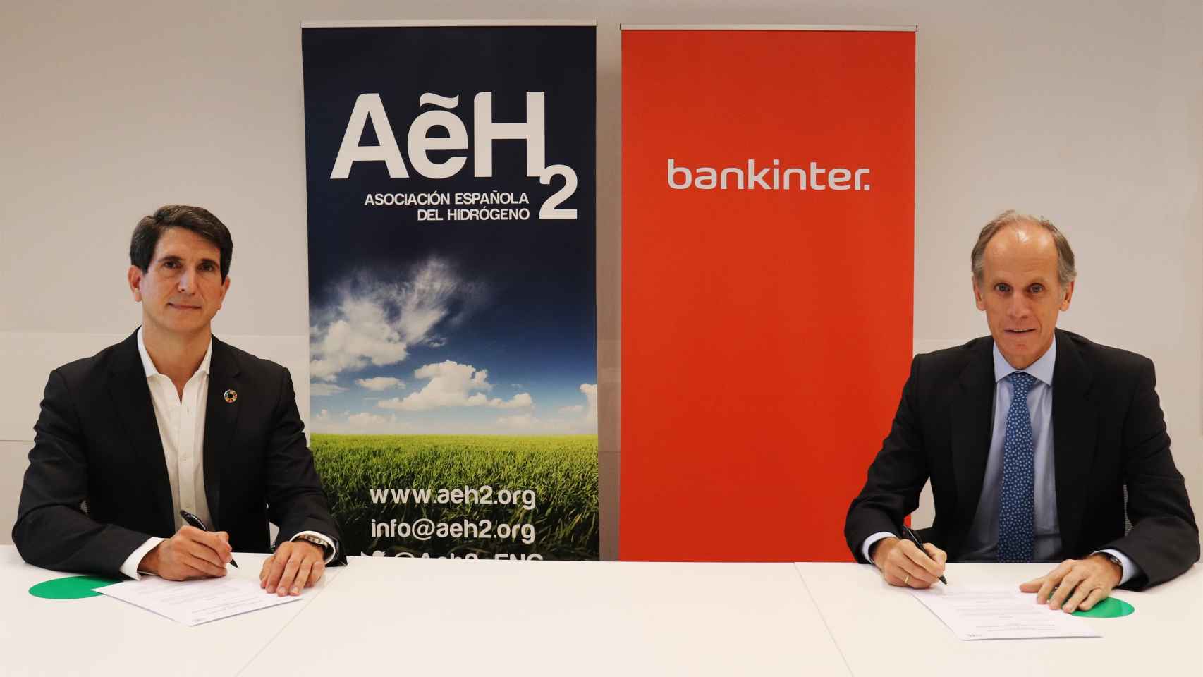 Bankinter y AeH2 destinarán 100 millones para proyectos de hidrógeno en empresas