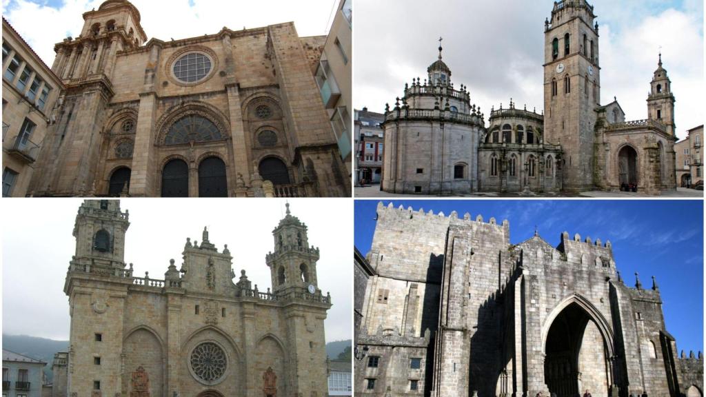 Las otras catedrales de Galicia: Lugo, Mondoñedo, Tui y Ourense