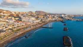 Vista aérea de Costa Adeje, en el sur de Tenerife.