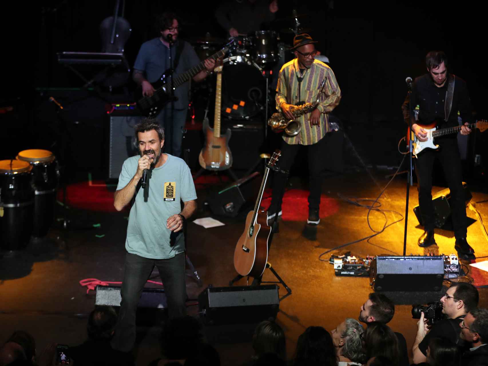 Jarabe de Palo durante un concierto en Barcelona en diciembre de 2019.