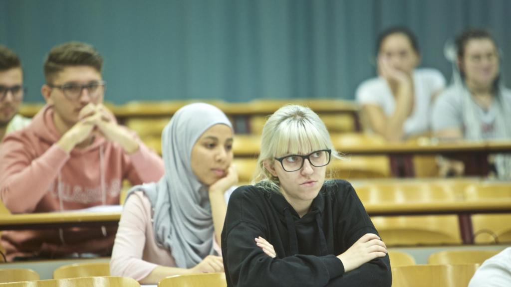 La matriculación de las mujeres supera a las de los hombres, en casi un 60%.