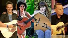 Alejandro Sanz, Amy Winehouse, Rozalén o Tom Hanks son algunos de los artistas que tienen esta guitarra.