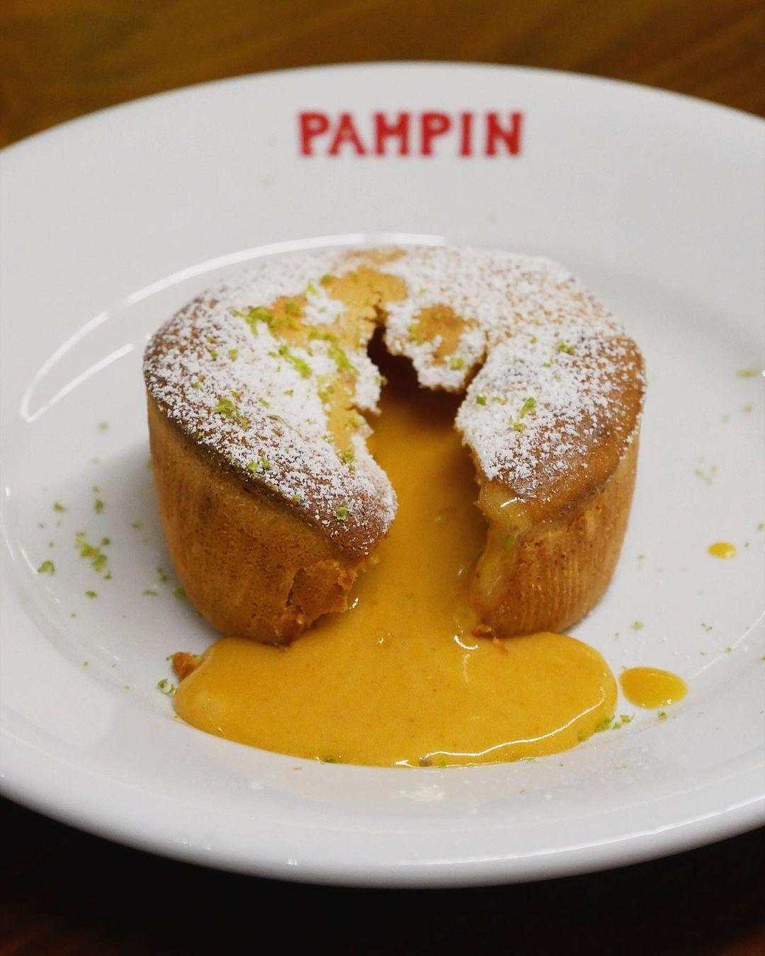 El Coulant de Tarta de Santiago de Pampín Bar (Cedida).