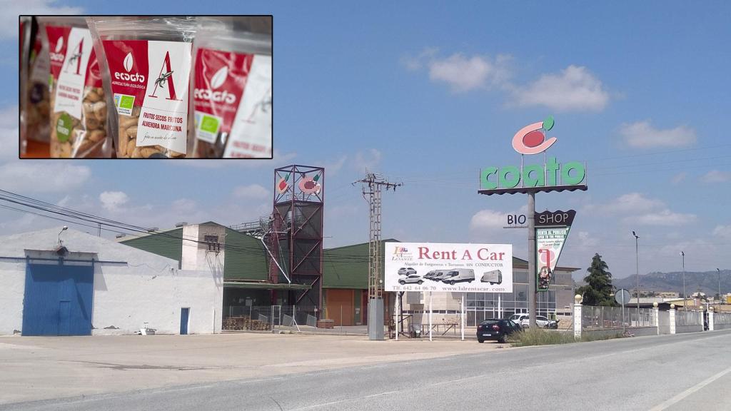 Instalaciones de la histórica cooperativa agraria Coato en Totana.