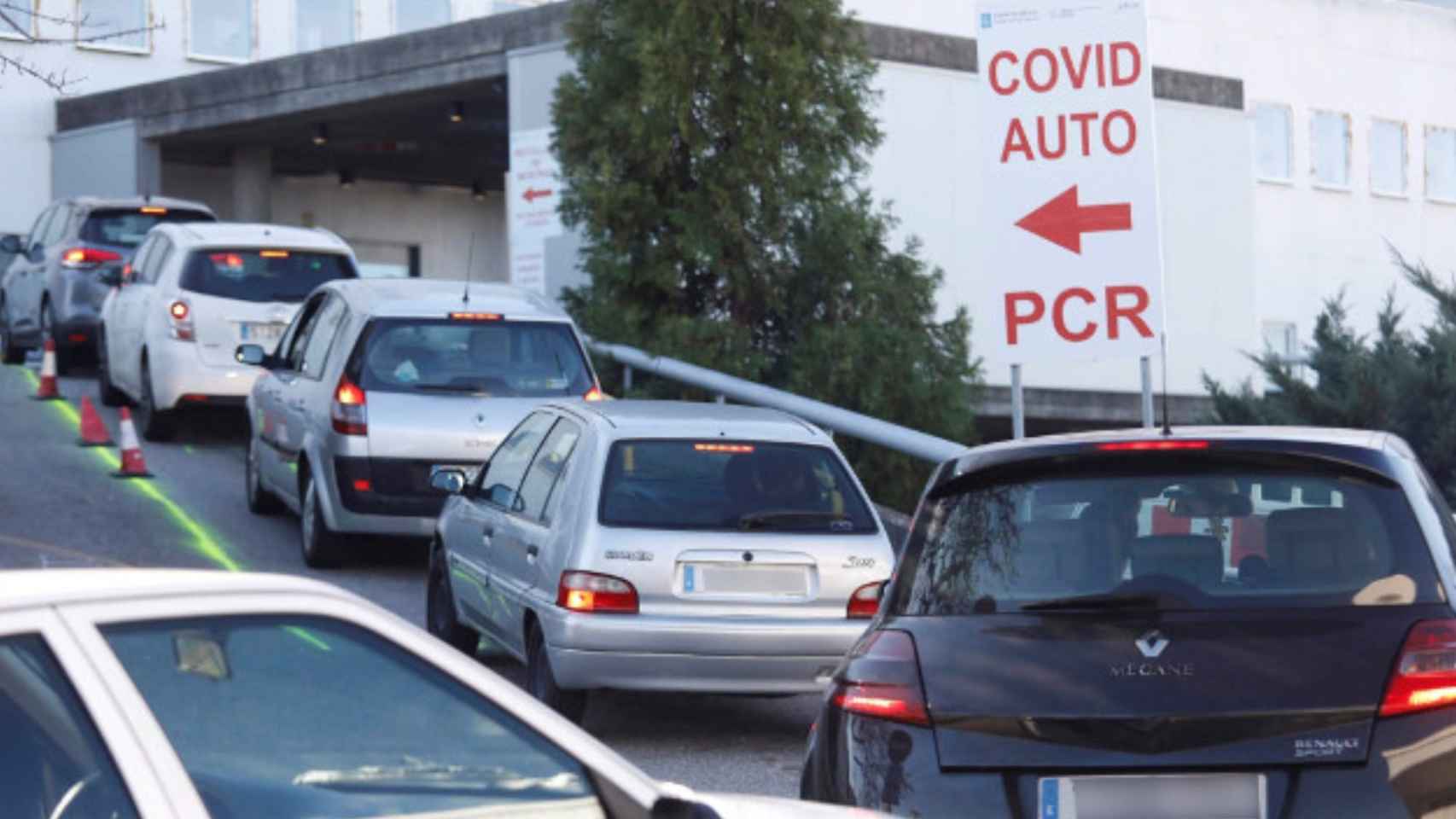 Covid-auto del Hospital Meixoeiro de Vigo