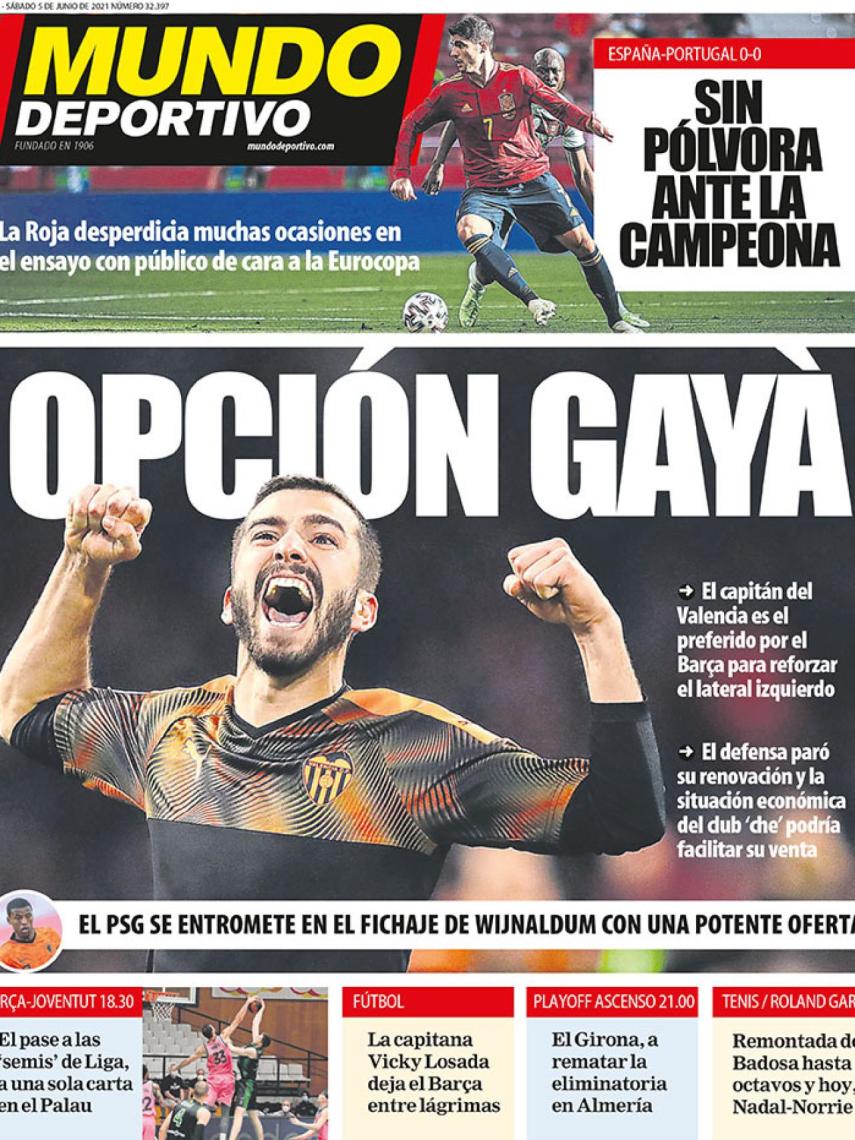 Portada Mundo Deportivo