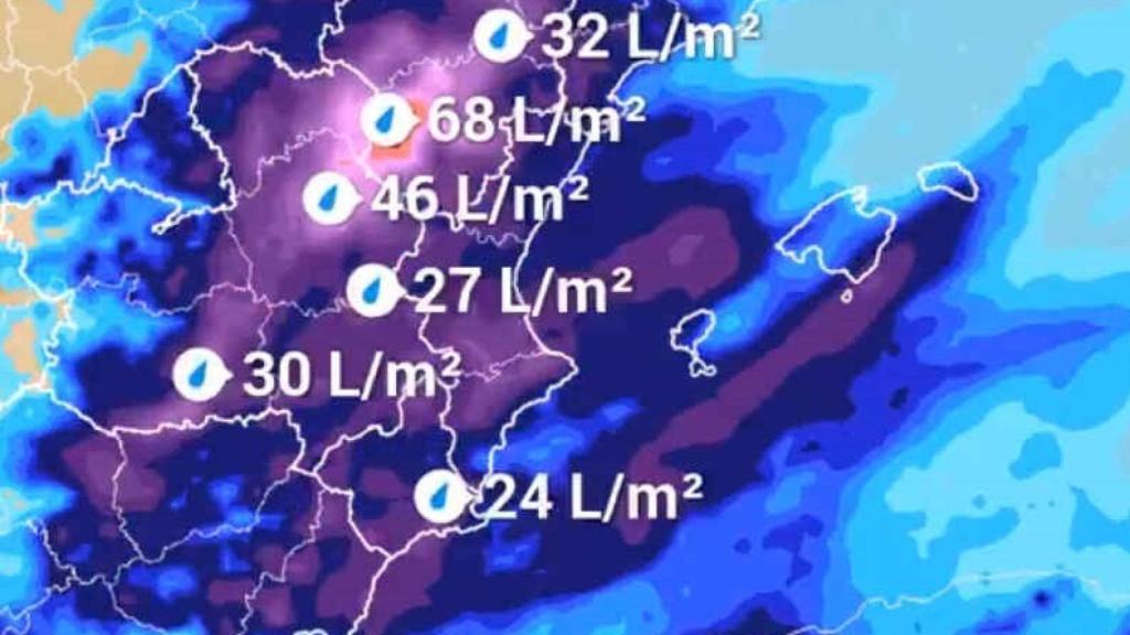 Tormentas fuertes y posible granizo: Alicante no se despega de la inestabilidad en junio