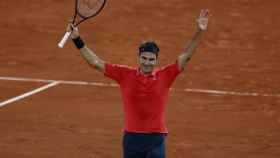 Federer, tras ganar a Koepfer en Roland Garros.