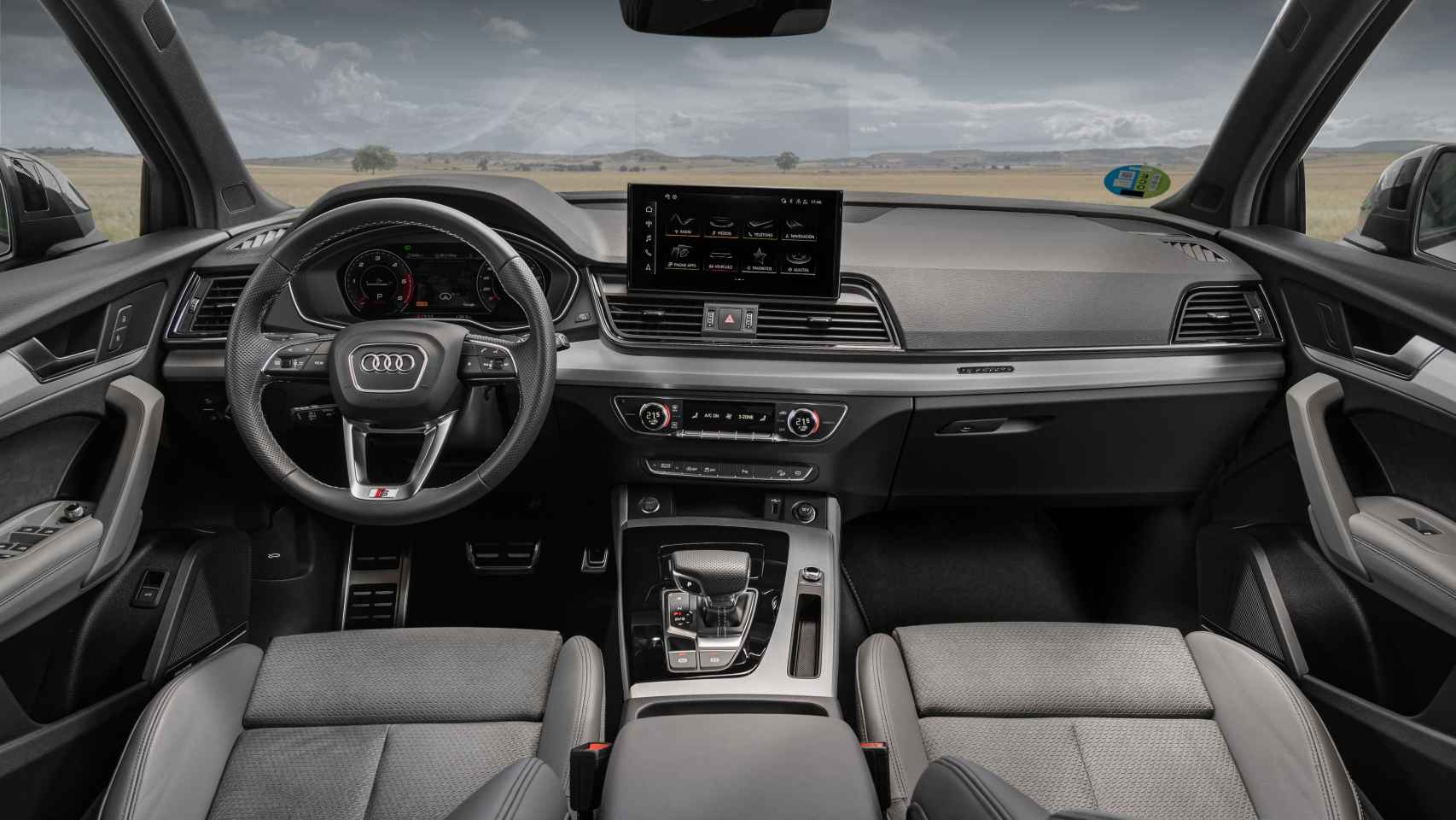 Interior del Audi Q5 Sportback.