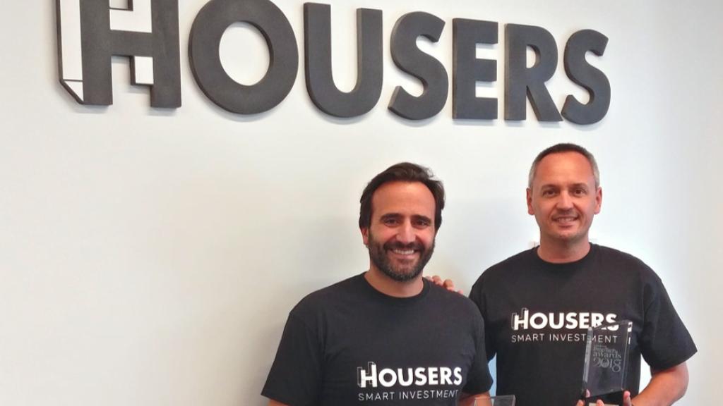 Álvaro Luna y Juan Antonio Balcázar, fundador y CEO de Housers.