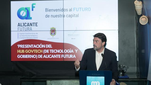 Intervención del alcalde Luis Barcala en el encuentro.