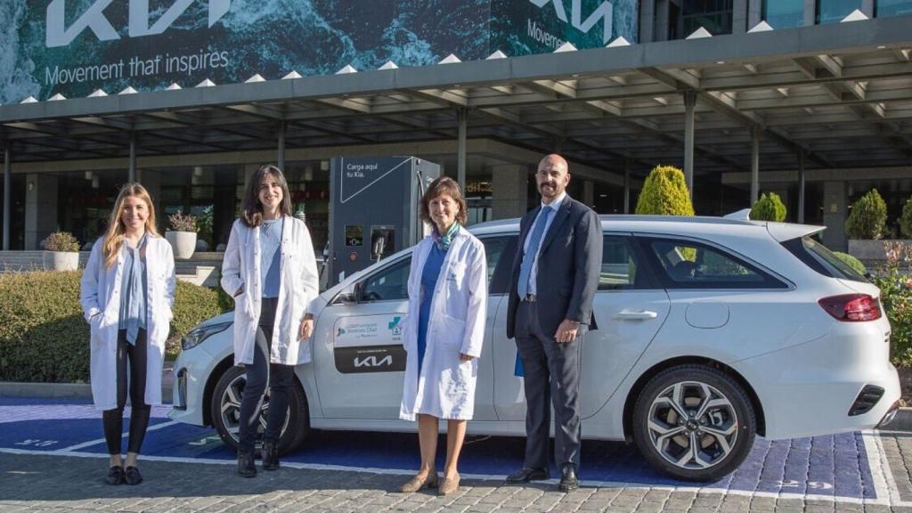 El equipo del proyecto HADA que visitará a los pacientes.